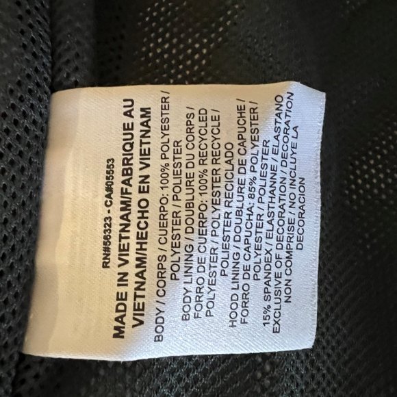 NWOT Nike Women's Golf Full Zip/Hooded Jacket Slate Gray Size M - Picture 7 of 9